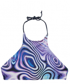 Custom High Neck Bikini - Factory Sample Design for a Unique Look