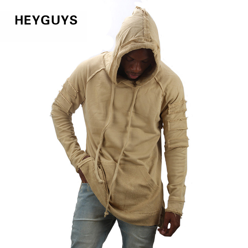 Factory Sample new design hoodie ripped damage men color