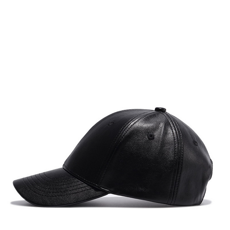 Factory Sample PU Leather Dad Hat