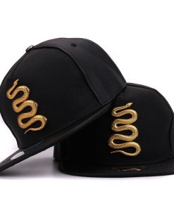 Custom Metal Logo Snapback Hat - Factory Sample