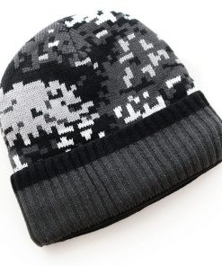 Custom Digital Camo Beanie - Factory Sample Design