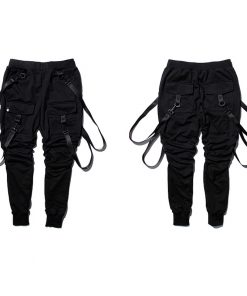 Men's Factory Sample Suspender Jogger Pants - Stylish & Comfortable