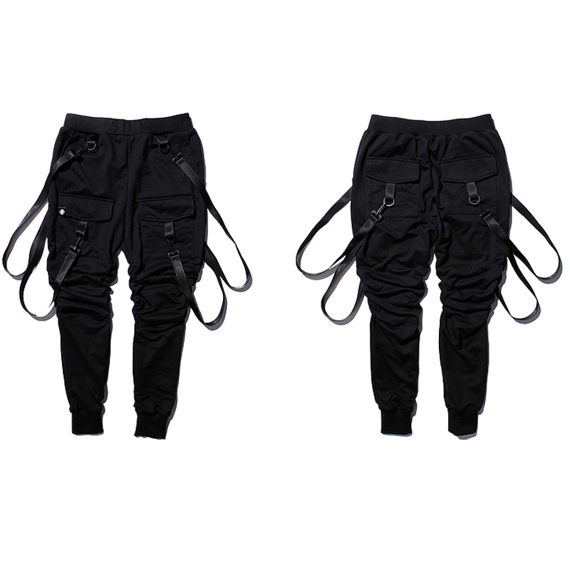 Men's Factory Sample Suspender Jogger Pants - Stylish & Comfortable Men's Factory Sample Suspender Jogger Pants - Stylish & Comfortable