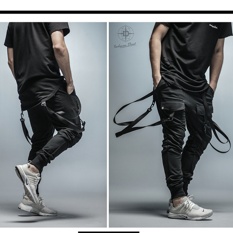 Men's Factory Sample Suspender Jogger Pants - Stylish & Comfortable Men's Factory Sample Suspender Jogger Pants - Stylish & Comfortable