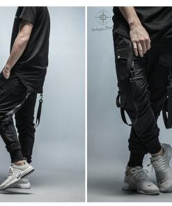 Men's Factory Sample Suspender Jogger Pants - Stylish & Comfortable