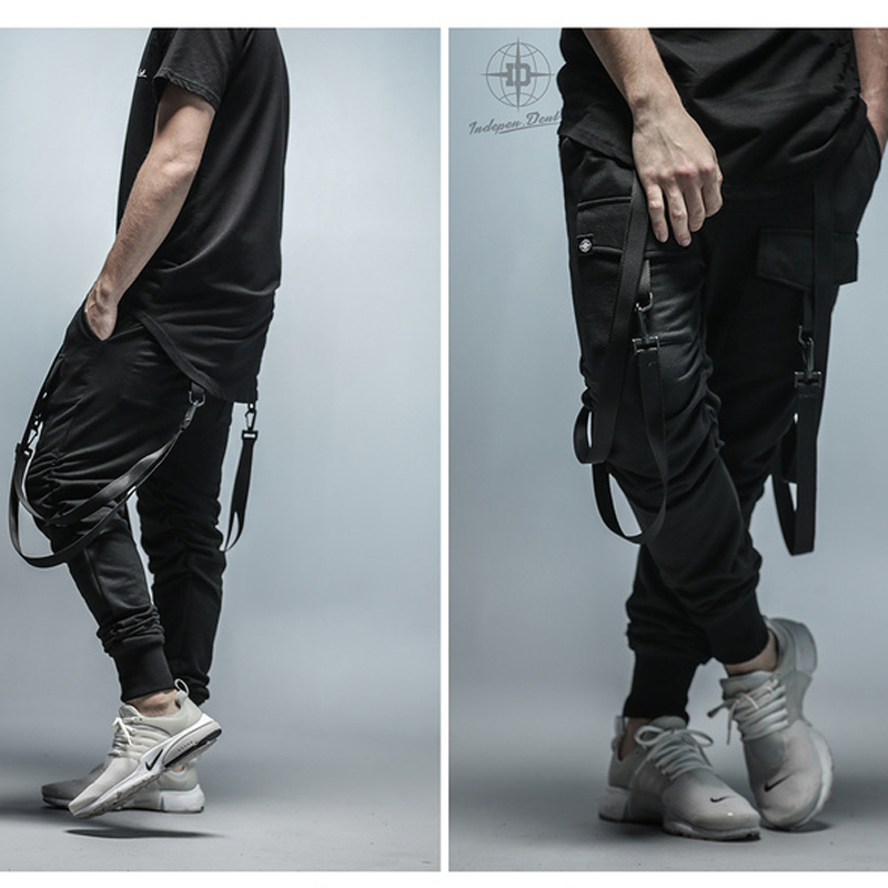 Men's Factory Sample Suspender Jogger Pants - Stylish & Comfortable Men's Factory Sample Suspender Jogger Pants - Stylish & Comfortable