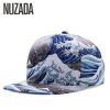 Great Wave All-Over Snapback - Factory Sample