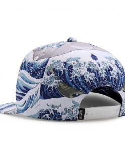 Great Wave All-Over Snapback - Factory Sample
