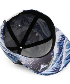 Great Wave All-Over Snapback - Factory Sample