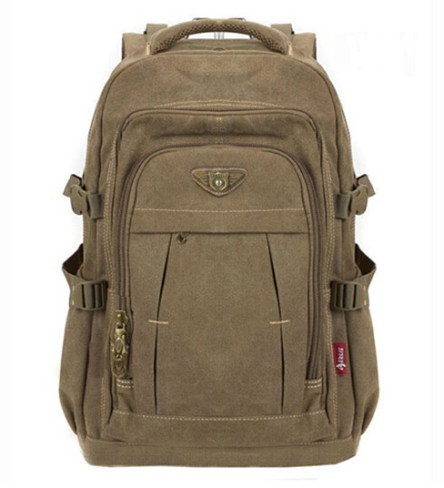 Travel Canvas Backpack Sport Rucksack Shoulder Camping Laptop Hiking School Bag 