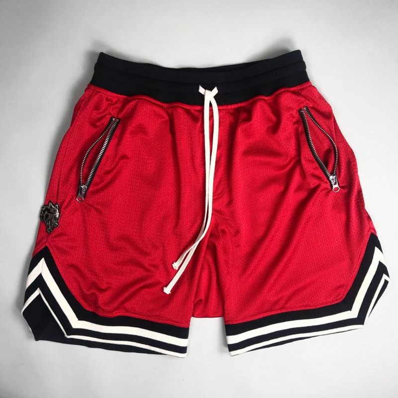 Zipped Pocket Men’s Basketball Shorts Basketball Shorts for Fans The Best Gift MEASBQ Basketball Shorts Vintage Embroidered Mesh Beach Short Can be Washed Repeatedly 