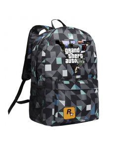 Teen Boys GTA5 Backpack: Grand Theft AutoV Oxford School Bag Mochila