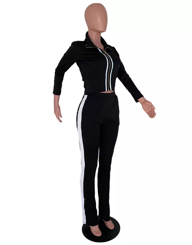 Custom Zip-Up Womens Tracksuits (30 sets minimum order)