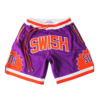 Wholesale Embroderiery shorts old school shiny tackle twill summer male  over knee basketball shorts From m.