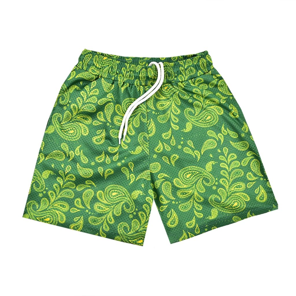 run high mesh shorts  5 inseam green – OFFFIELD