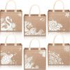 eco friendly jute tote bag