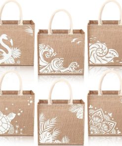 eco friendly jute tote bag