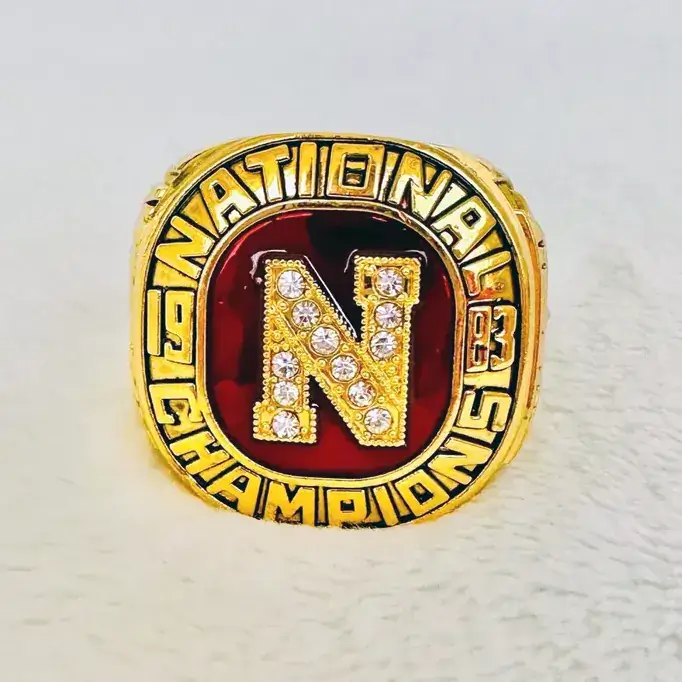 1983 Nebraska Cornhuskers championship ring – NCAA National champion ring
