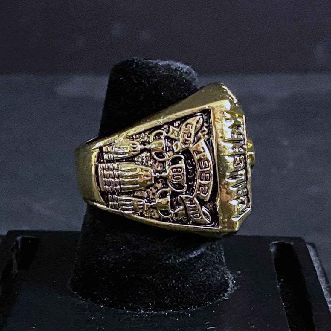 1992 Calgary Stampeders Grey Cup Championship Ring - CFL Memorabilia