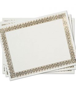 15-Pack Gartner Studios Gold Foil Certificates for Awards and Diplomas