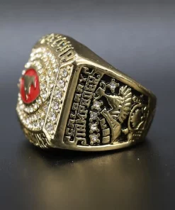 2001 Calgary Stampeders Grey Cup Championship Ring - CFL Memorabilia