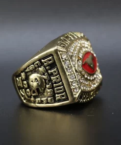 2001 Calgary Stampeders Grey Cup Championship Ring - CFL Memorabilia