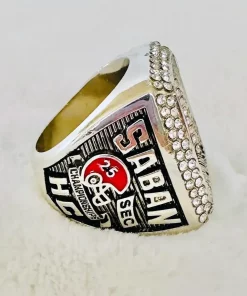2015 Alabama Crimson Tide NCAA SEC championship ring