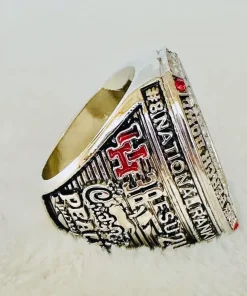 2015 Houston Cougars championship ring – NCAA Peach Bowl champion ring