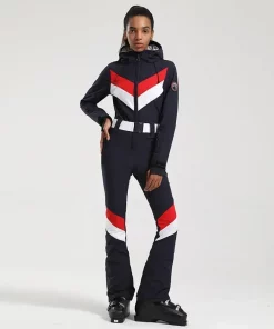 Women's Ski Suits Outdoor One Piece Windproof 2025 Snowboards Wear Female Snowsuits Waterproof Winter Ski Clothes Women Overalls