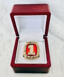 1990 Colorado Buffaloes championship ring – NCAA National Football champion ring