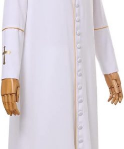 Men's Clergy Cassock Church Minister Robe Vestment - Pastor's Attire