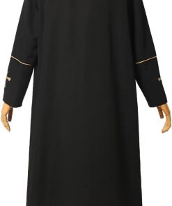 Men's Clergy Cassock Church Minister Robe Vestment - Pastor's Attire