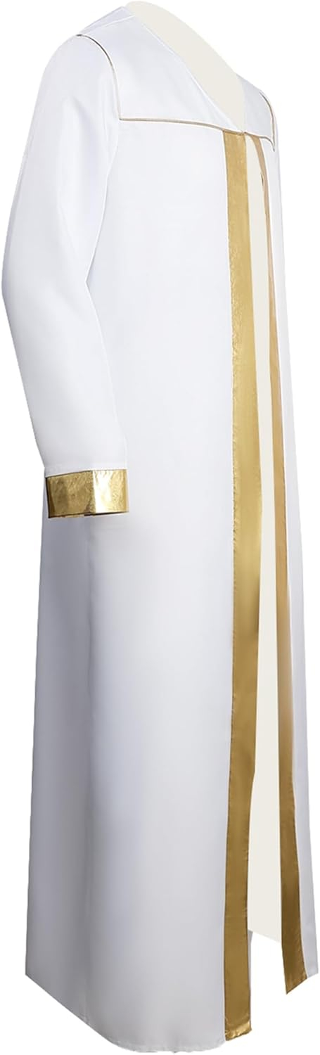 Classic Adult Choir Robe for Preachers, Clergy, Church Pastor - Unisex