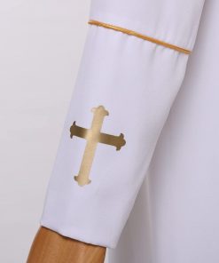 Men's Clergy Cassock Church Minister Robe Vestment - Pastor's Attire