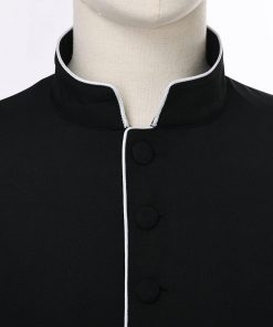 Men's Clergy Cassock Church Minister Robe Vestment - Pastor's Attire