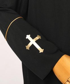 Men's Clergy Cassock Church Minister Robe Vestment - Pastor's Attire