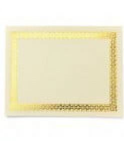 15-Pack Gartner Studios Gold Foil Certificates for Awards and Diplomas