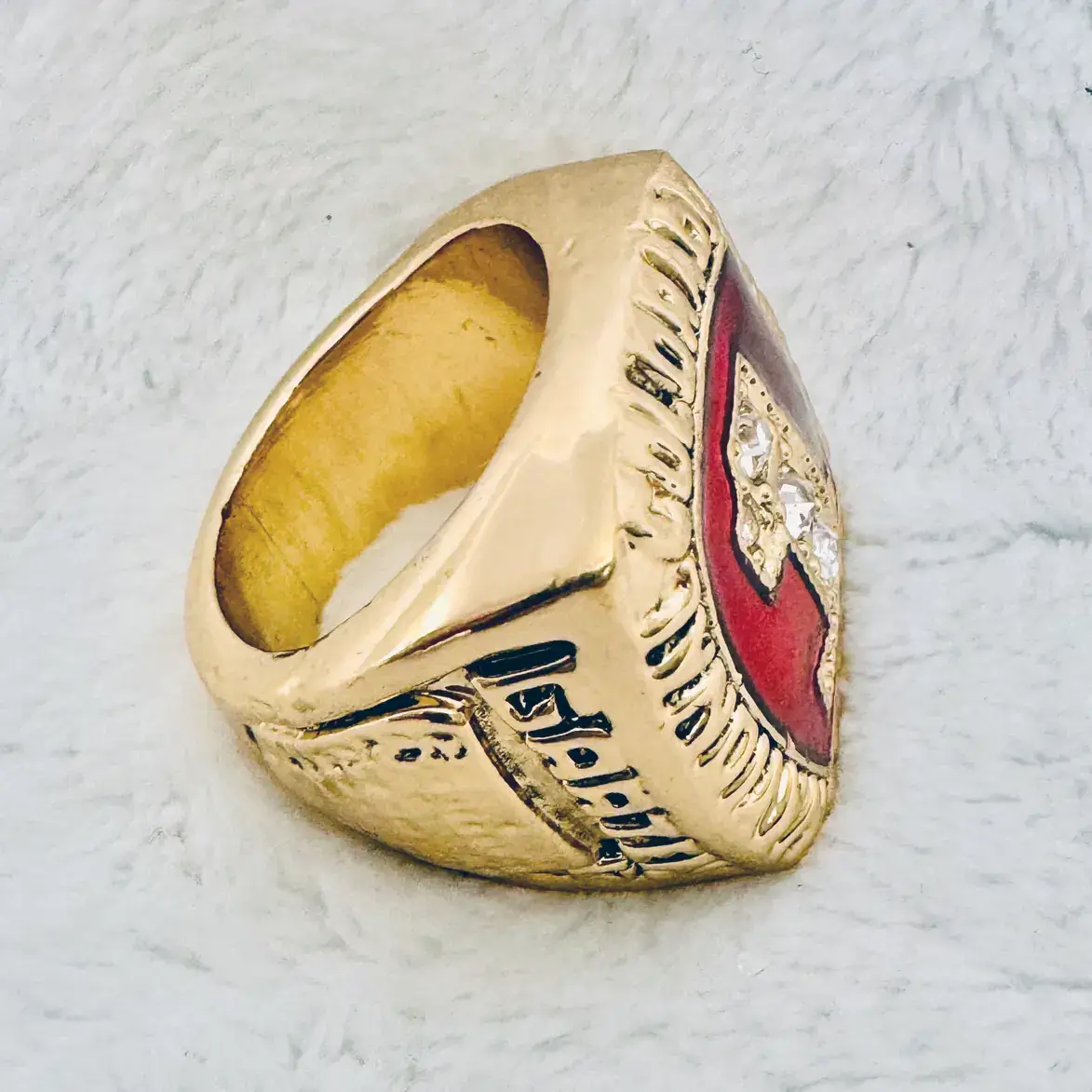1990 Colorado Buffaloes championship ring – NCAA National Football champion ring