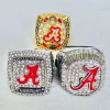 Alabama Crimson Tide 2015 Saban Championship Ring Collection (Set of 3)