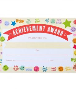 Set of 20 Gartner Studios Smile Achievement Awards with Coordinating Stickers