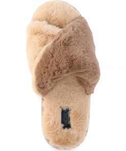 Chic Women's Two Toned Crossband Slippers for Fashionable Comfort