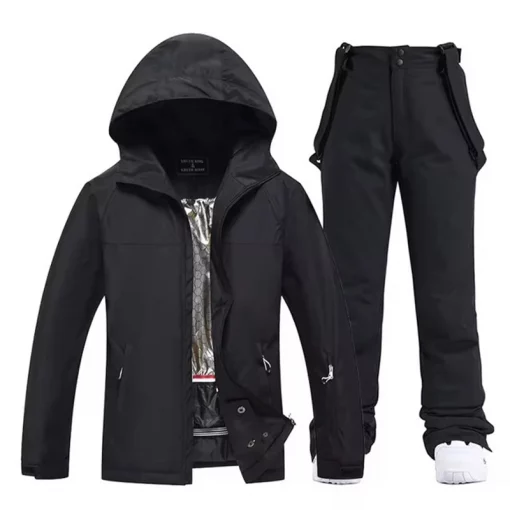 Men's and Women's Snow Wear, Waterproof Ski Suit Sets, Snowboarding Clothing, Outdoor Costumes, Winter Jackets and Strap Pants