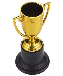 24 Pack Mini Gold Participation Trophies for Sports Tournaments (4 in)
