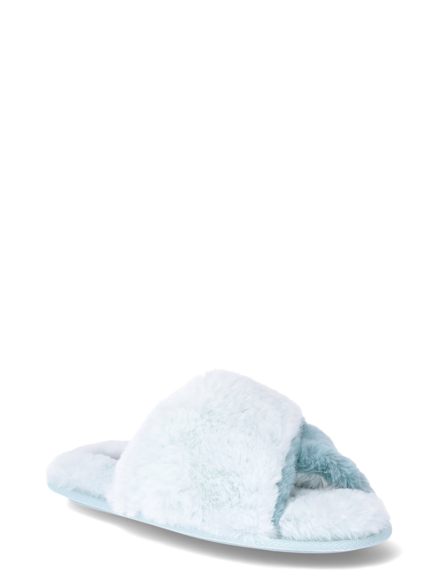 Chic Women's Two Toned Crossband Slippers for Fashionable Comfort Chic Women's Two Toned Crossband Slippers for Fashionable Comfort