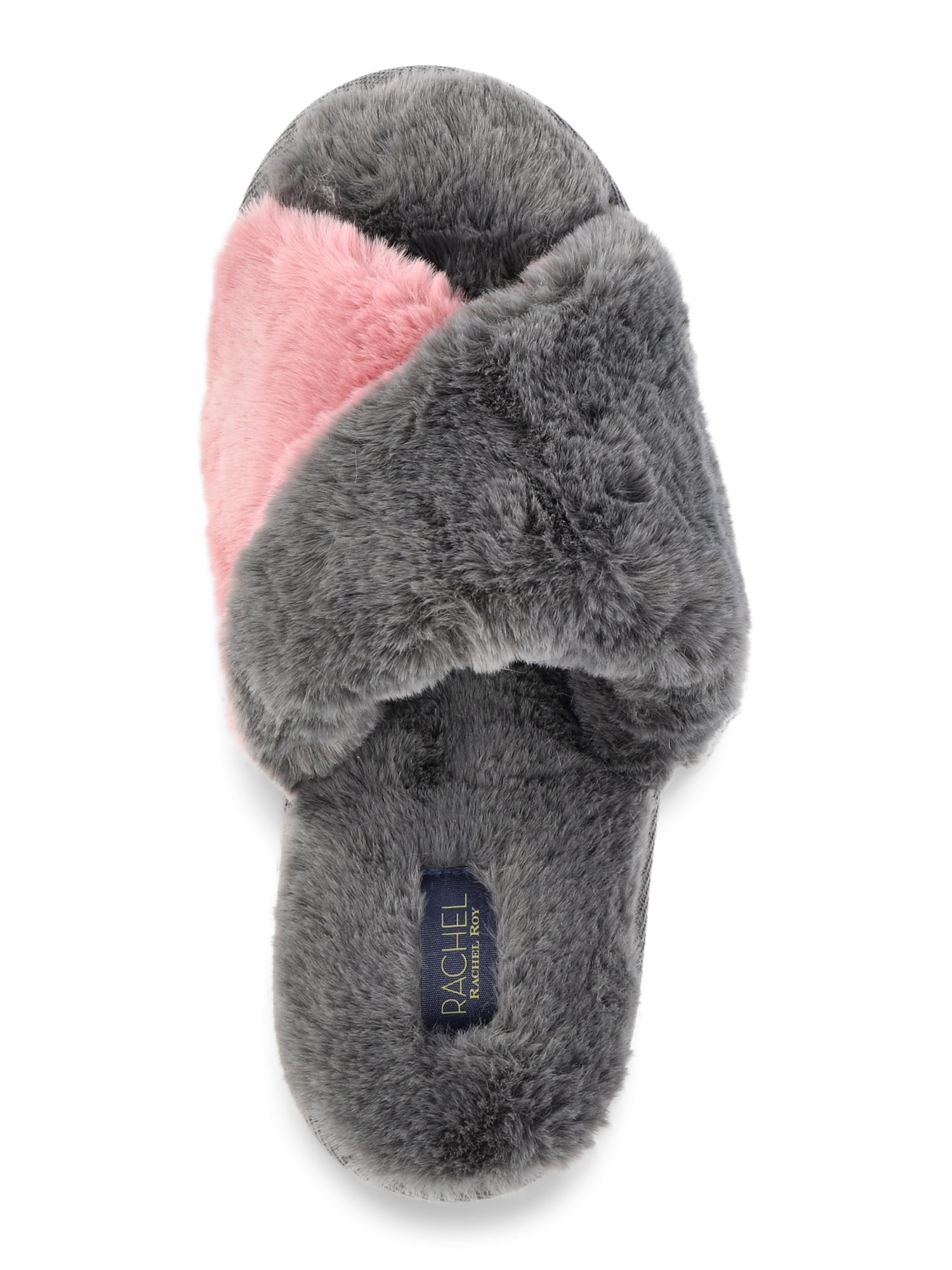 Chic Women's Two Toned Crossband Slippers for Fashionable Comfort