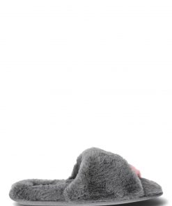 Chic Women's Two Toned Crossband Slippers for Fashionable Comfort