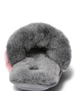 Chic Women's Two Toned Crossband Slippers for Fashionable Comfort