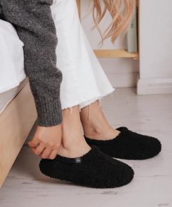 HomeTop Women's Cozy Memory Foam Loafer Slippers - Indoor Outdoor Comfort