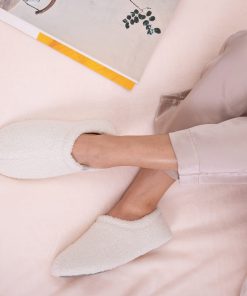 HomeTop Women's Cozy Memory Foam Loafer Slippers - Indoor Outdoor Comfort