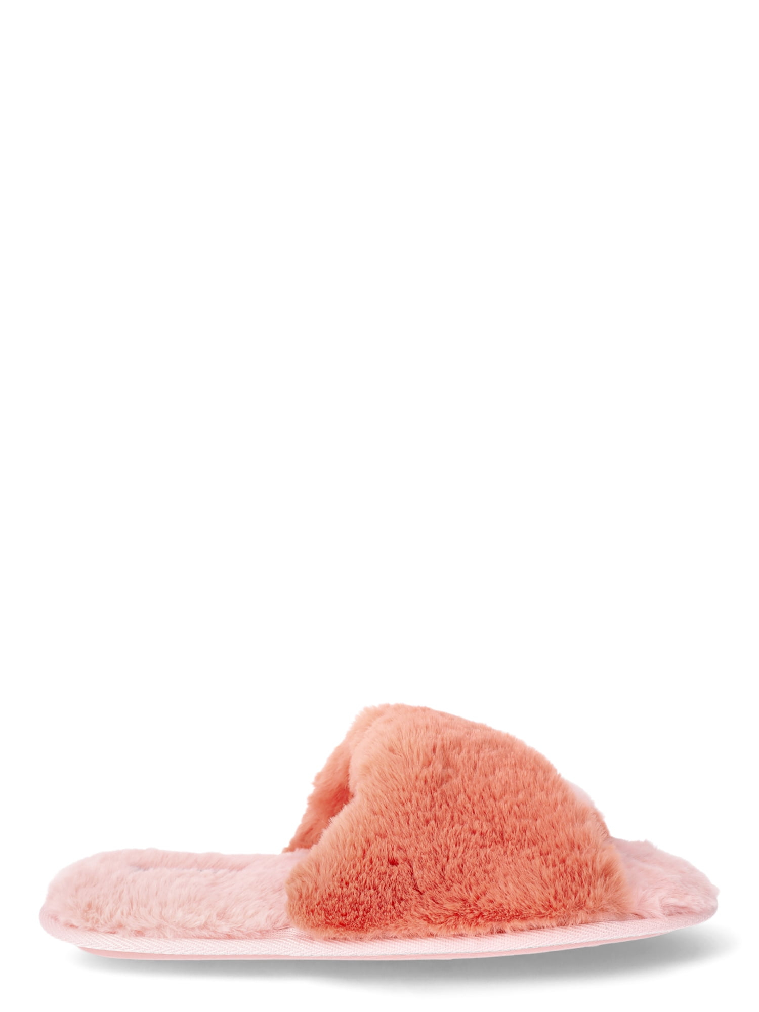 Chic Women's Two Toned Crossband Slippers for Fashionable Comfort